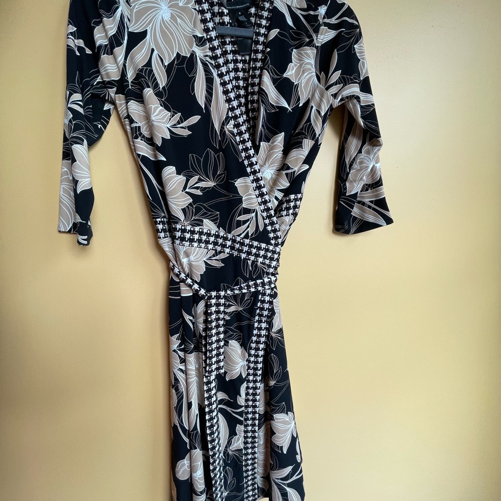 White House Black Market Houndstooth Dress